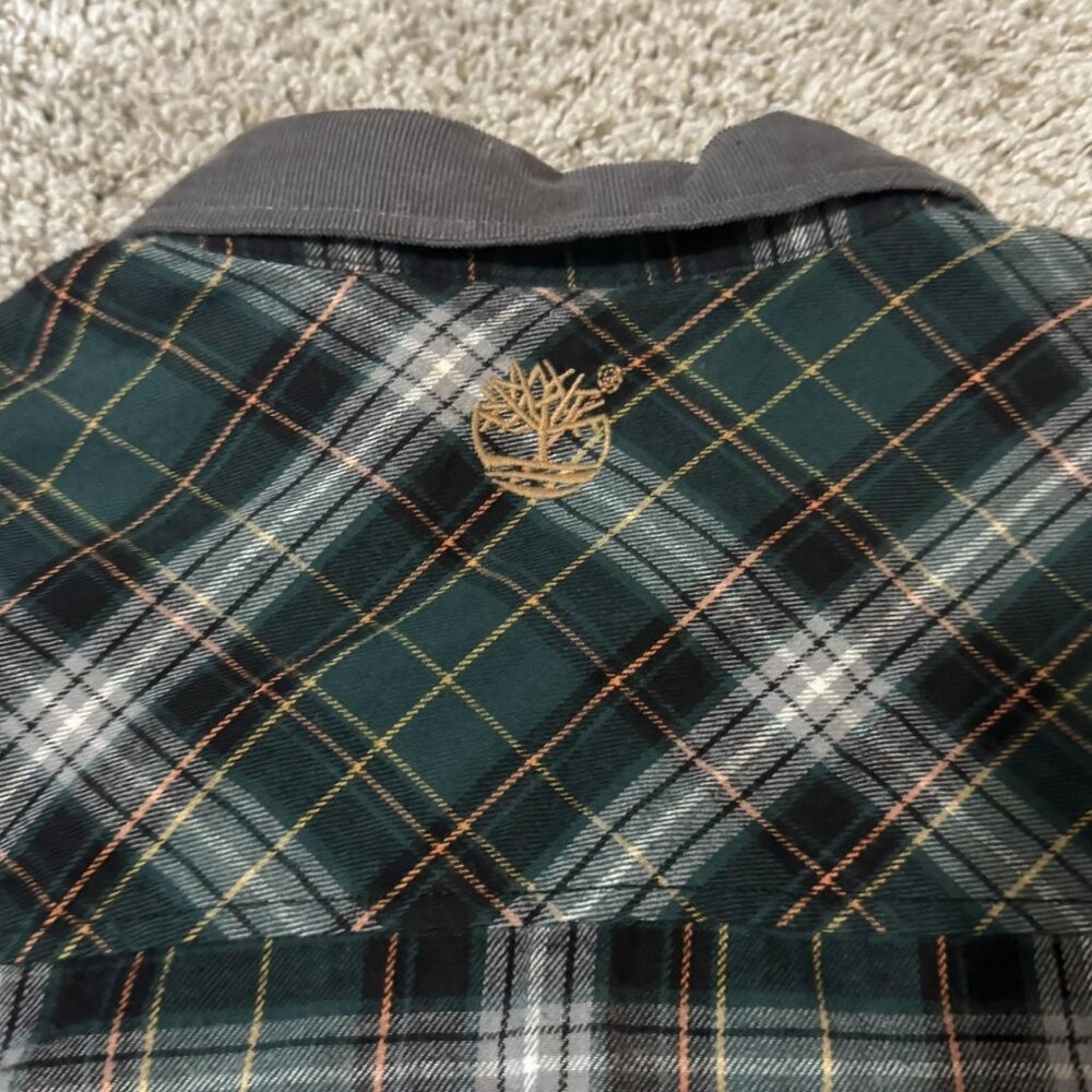 Timberland Shirt Mens Medium Button Up XL Tag Casual Outdoor - Picture 7 of 10